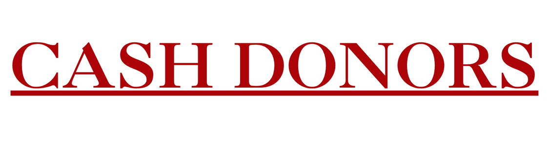 Cash Donors header