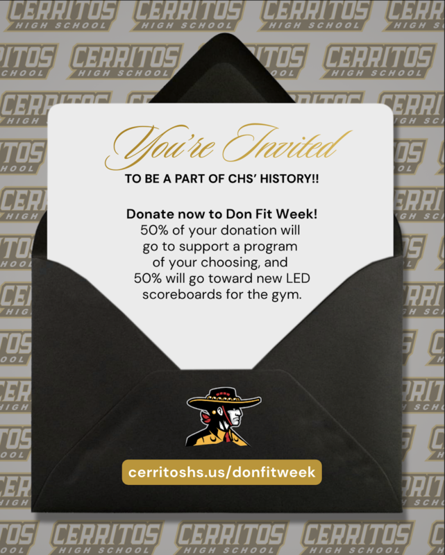 cerritoshs.us/donfitweek for more info