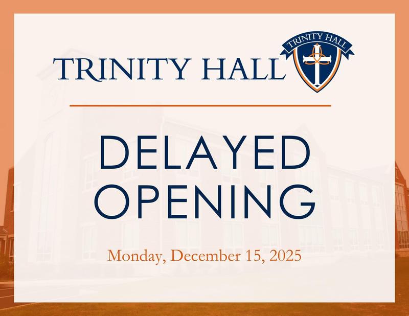 Due to today's winter weather and anticipated freezing temperatures overnight, we will have a delayed opening tomorrow, Monday, December 15. School will begin at 10 a.m. The schedule is as follows:
