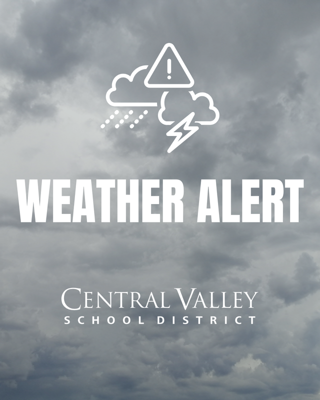 CVSD Weather Alert