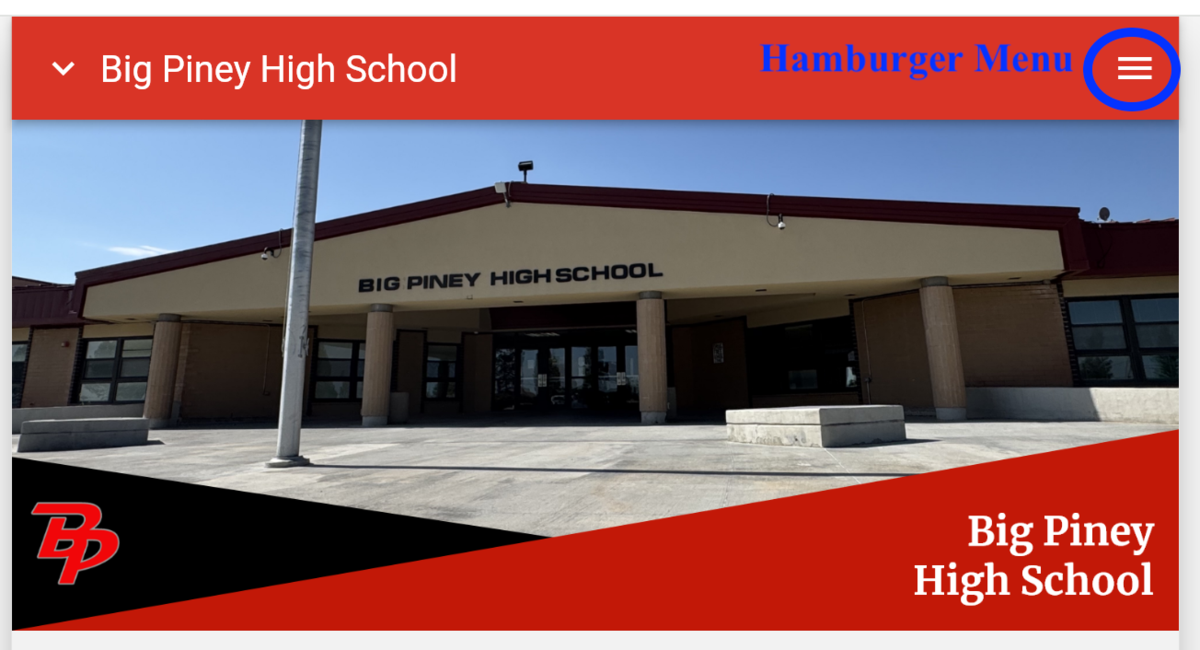 App with Hamburger Menu