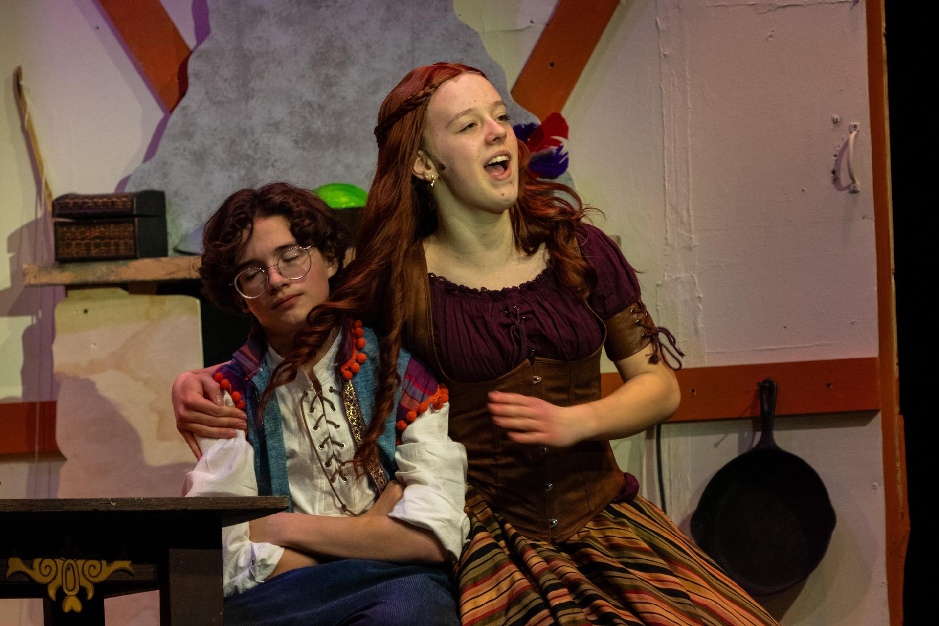 A scene from Something Rotten, Jr.