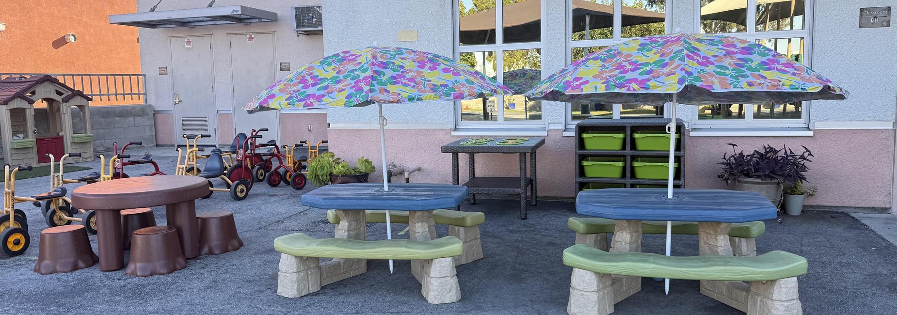 outdoor science area