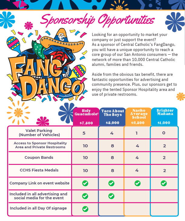 Sponsorship Opportunities