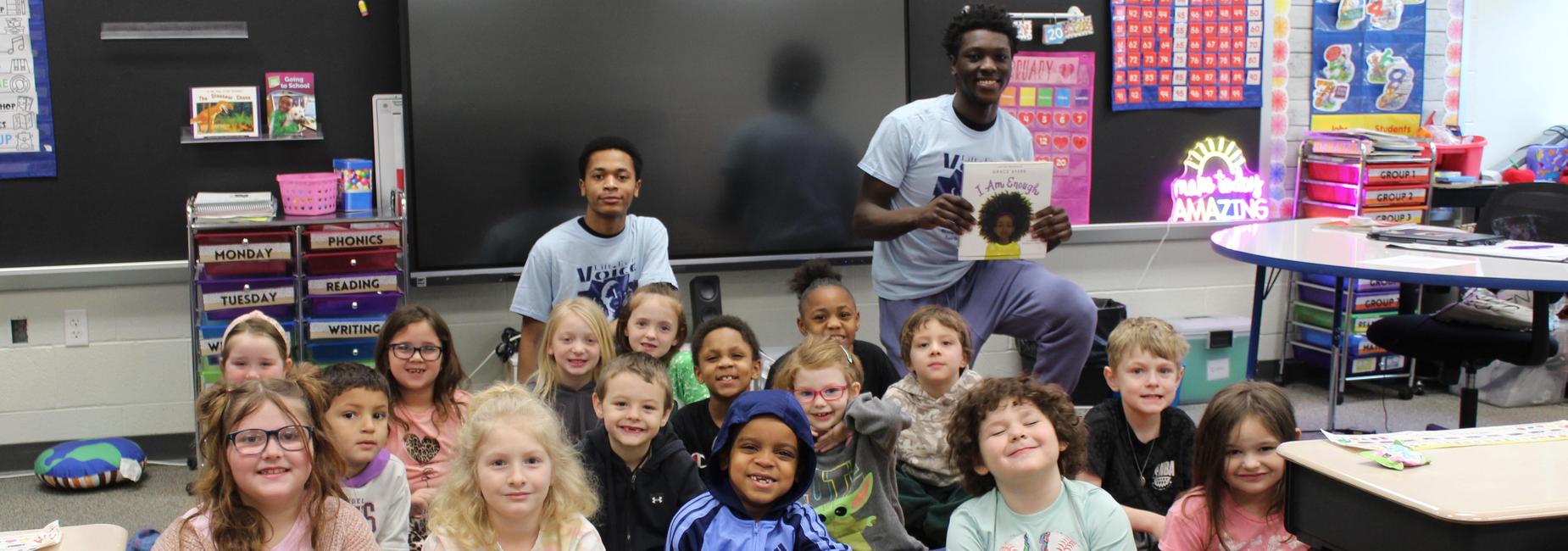 Group Photo of 1st grade class at Penn Lincoln Elementary School