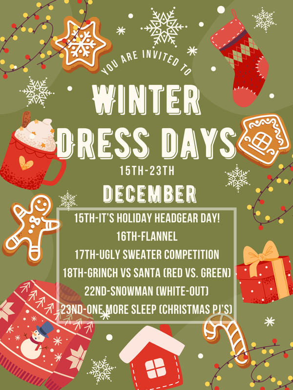 Winter Dress Up Days