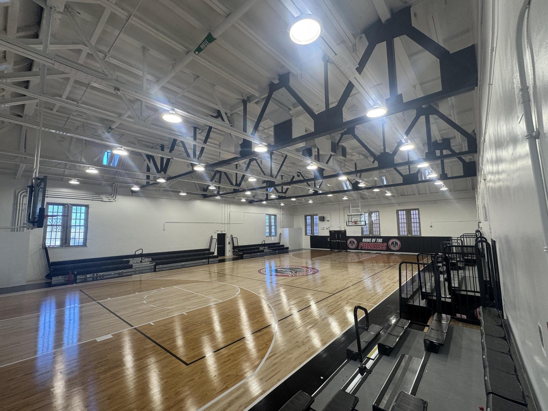 second floor gym boys