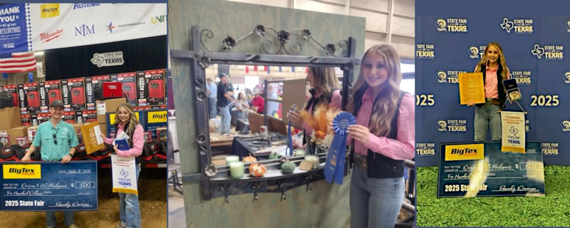 Autumn McCallum Blue Ribbon FFA State Fair Contest