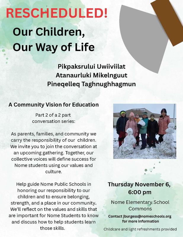 Flyer with Ulu and Photo of Children