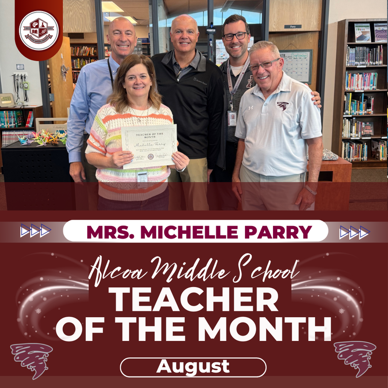 Teacher of the Month August