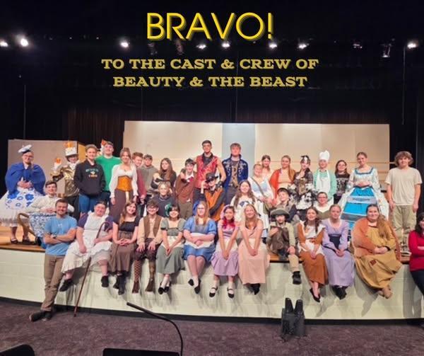 Bravo to the cast and crew of Beauty and the Beast.  The show was amazing!