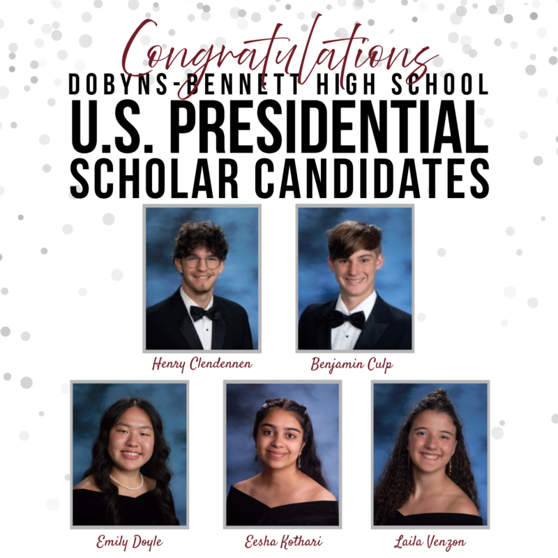 U.S. Presidential Scholar Candidates graphics
