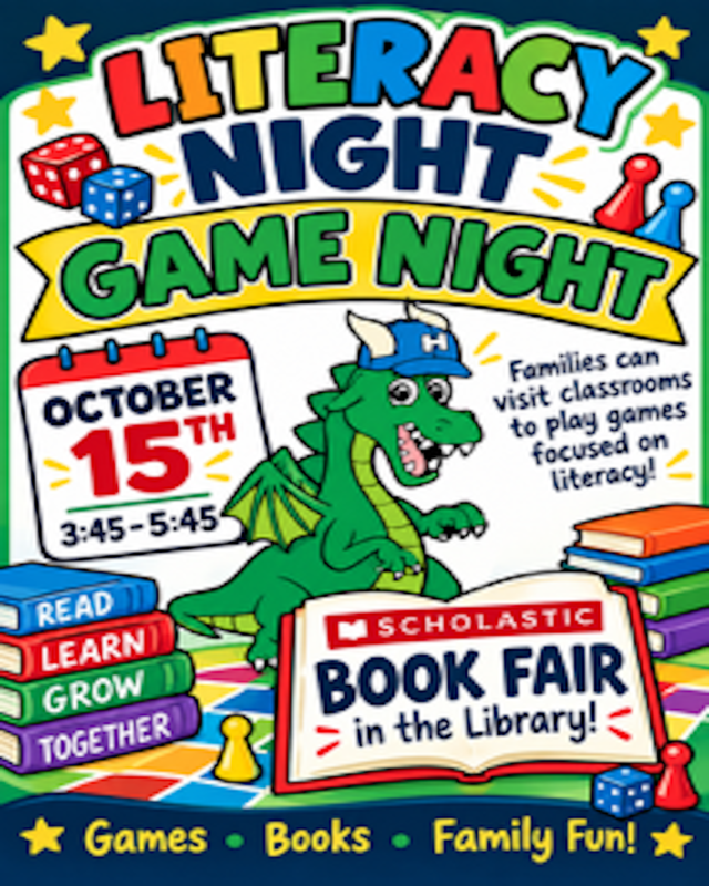 Literacy Night Poster