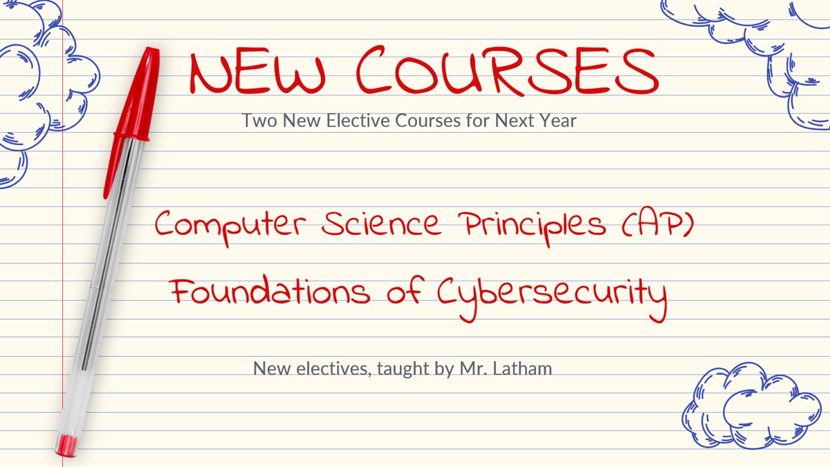 new courses
