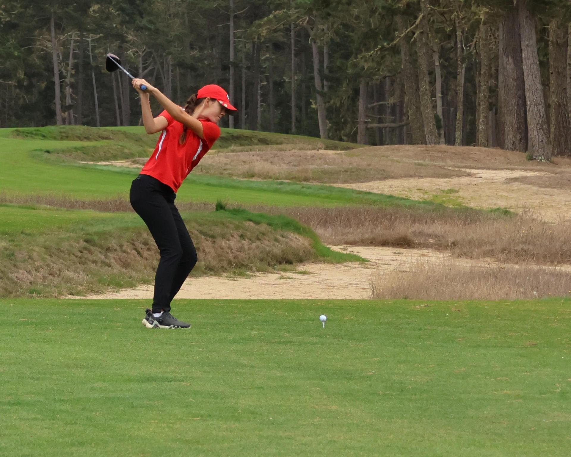 asterisk talley playing golf at poppy hills