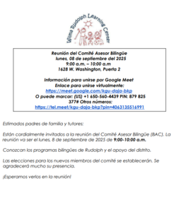 Bac Flyer Español