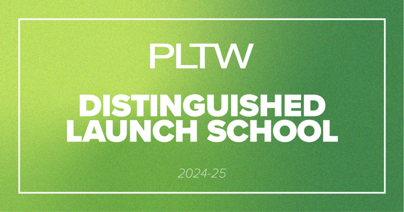 Project Lead The Way Distinguished School Badge