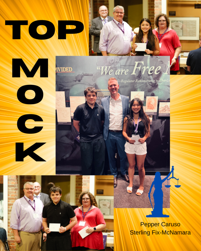Mock Trial Cougars Excel at Top Mock this summer