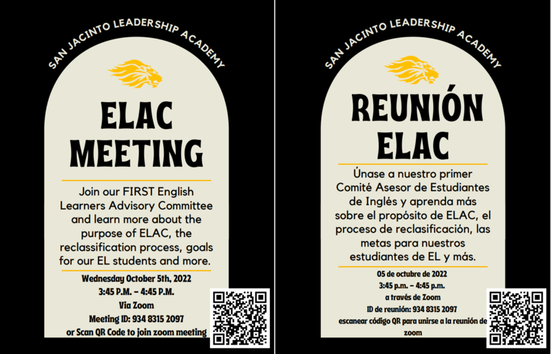 ELAC Meeting