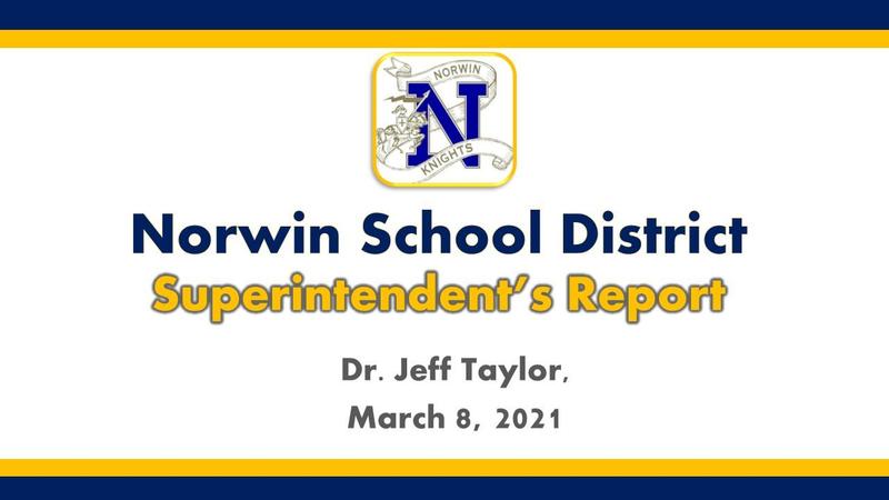 Superintendent's Report