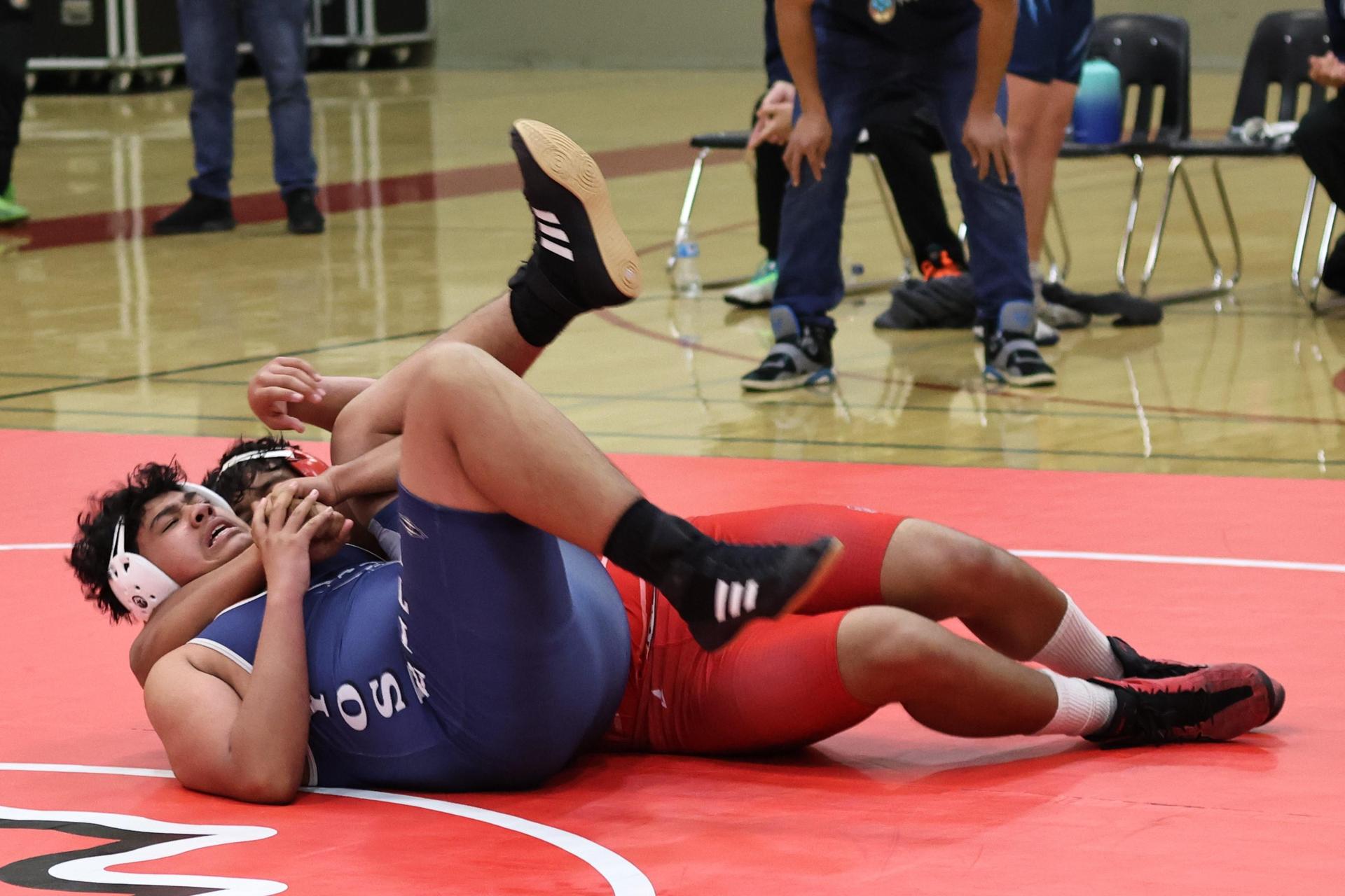 wrestling against yosemite