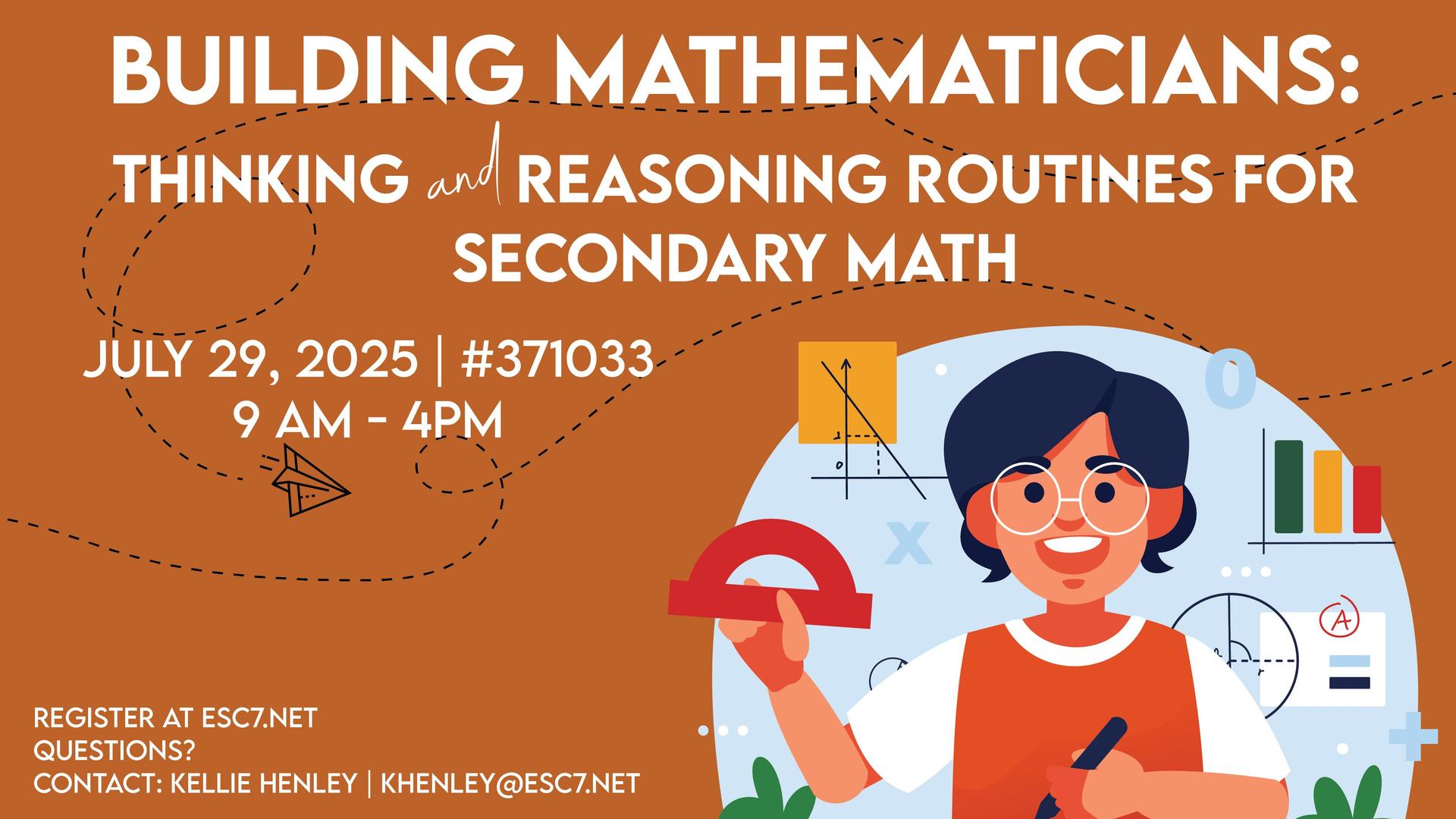 Building Mathematicians workshop graphic