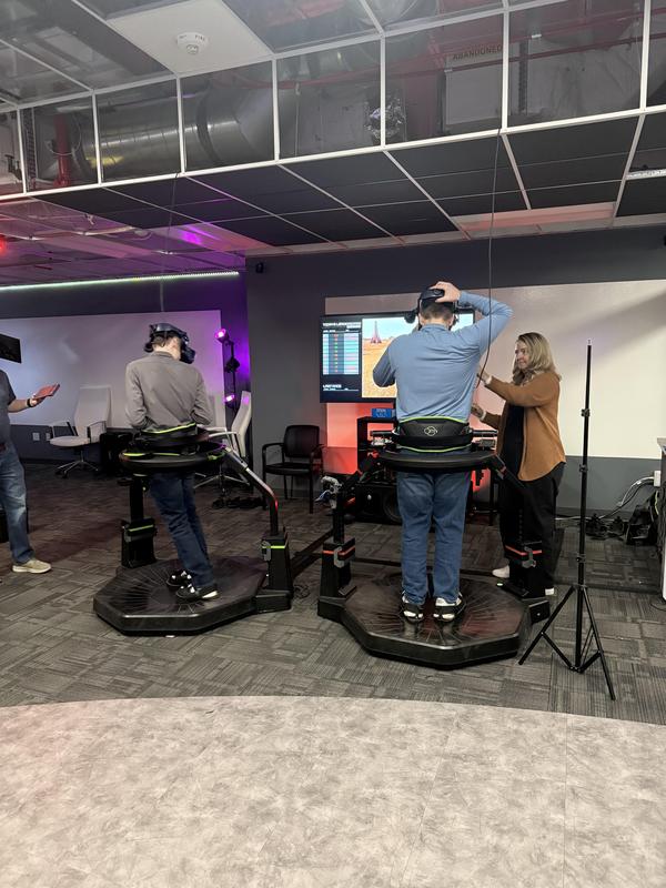 Bo and Josh "walking" on Mars!