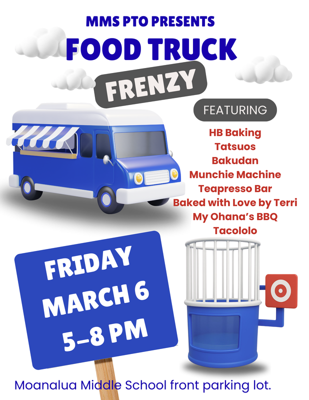 Food Truck Frenzy Vendors--March 6