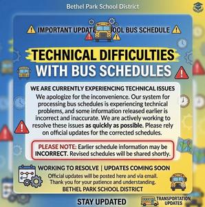 School Bus Technical Difficulties