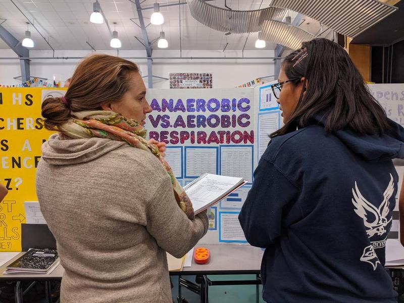 Students Present Projects at the High School Science Fair! Featured Photo