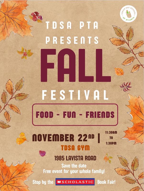 fall festival flier