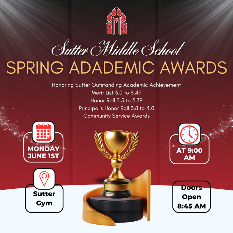 Spring Academic/Community Service Awards