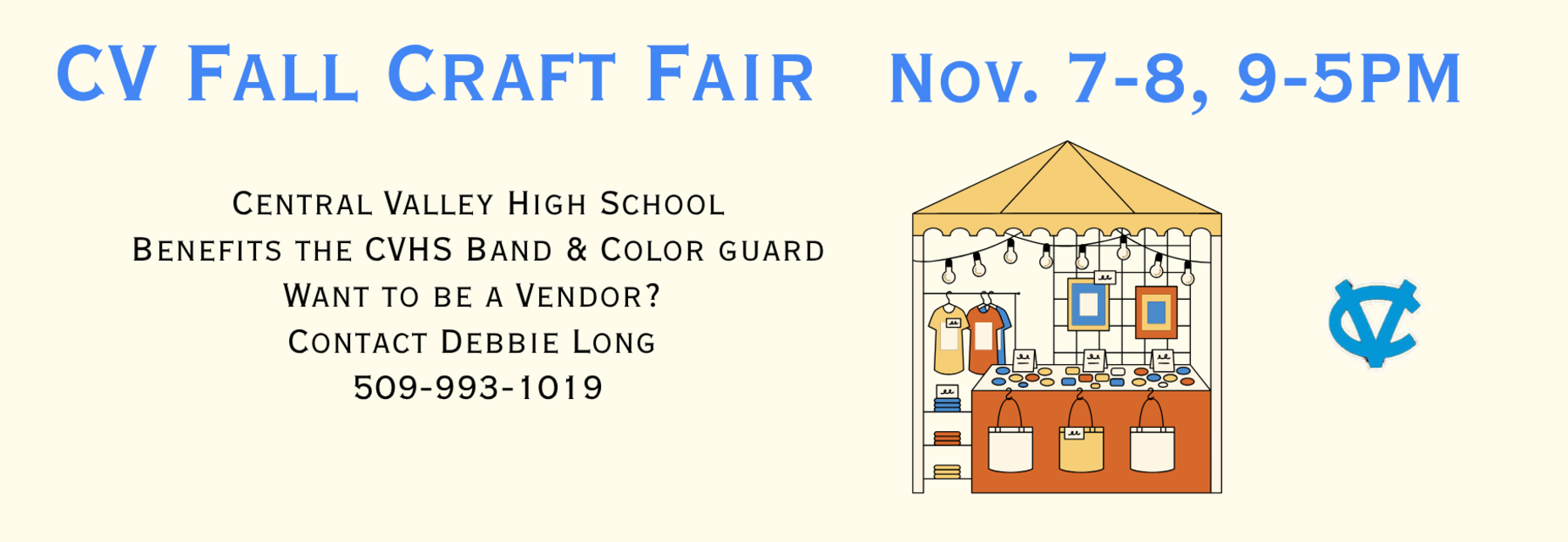 CV Craft Fair Nov. 7-8