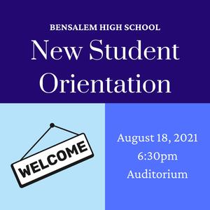 Orientation Flyer