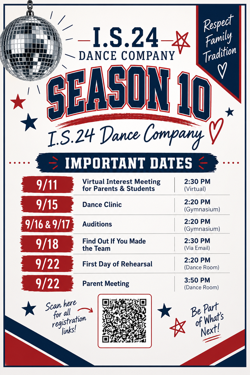 I.S.24 Dance Company Season 10