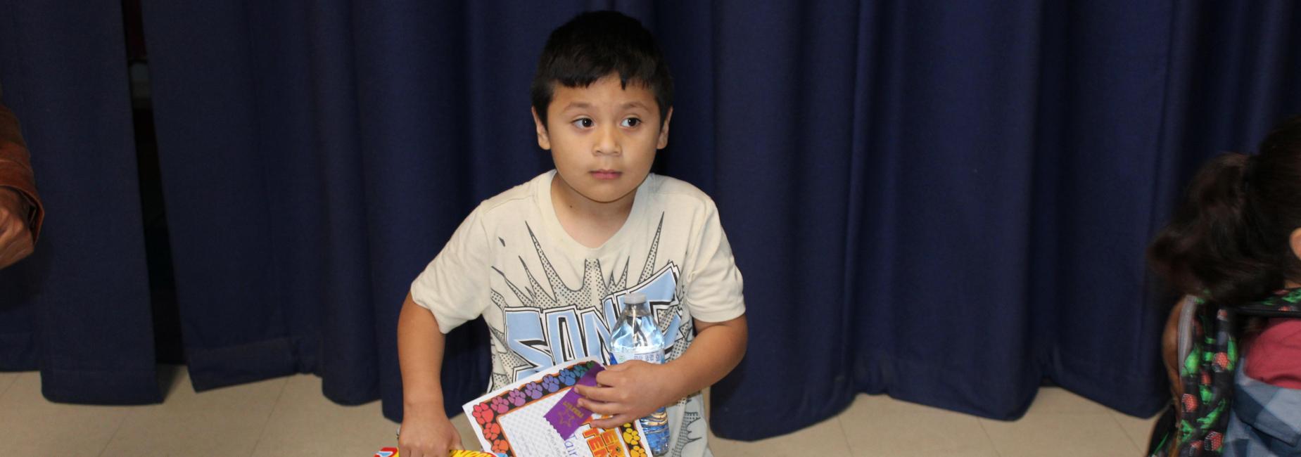 Perfect attendance raffle winner
