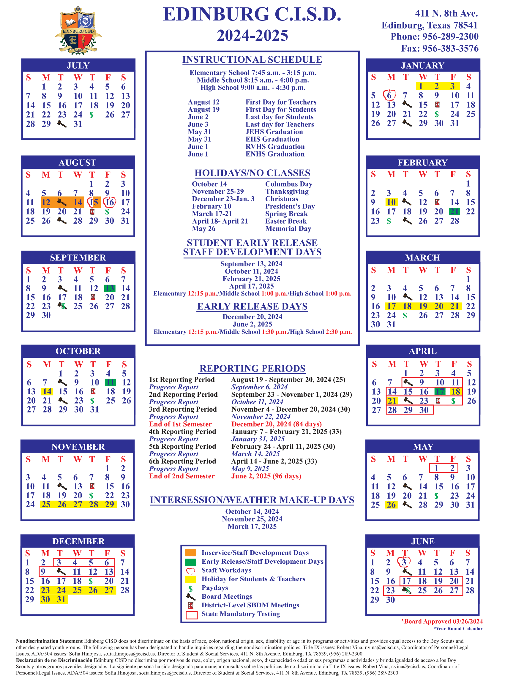 Ecisd 2025 To 2025 Calendar Year Morten S Svendsen