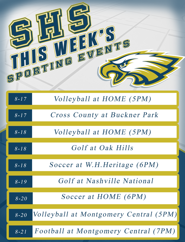 This Weeks Sporting Events