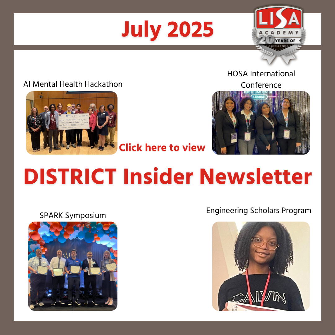 a collage with photos from the July newsletter