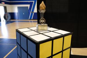 Speed Cube day - image of contestants on day of