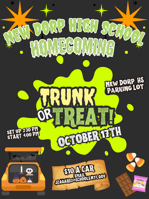 trunk or treat flyer