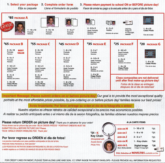 Order form
