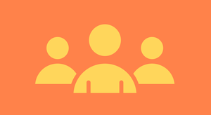 Graphic showing people who are volunteers