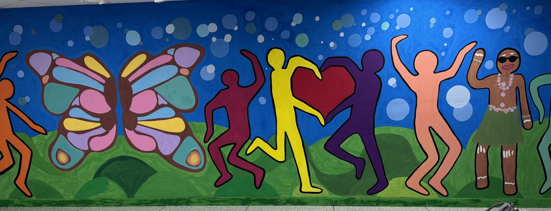 colorful mural