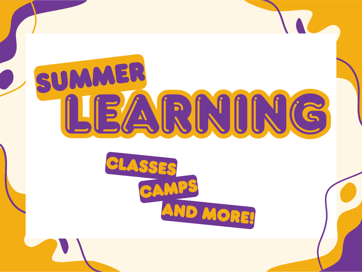promo graphic - summer learning opportunities