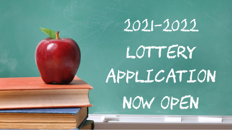 2021-2022 Lottery and Kindergarten Applications Now Open