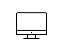 black and white computer picture