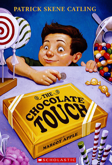 Picture of the book cover from Chocolate Touch
