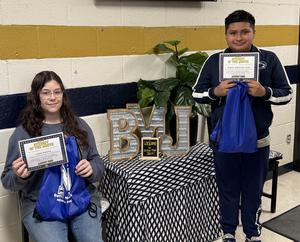 Seventh Grade Students of the Month