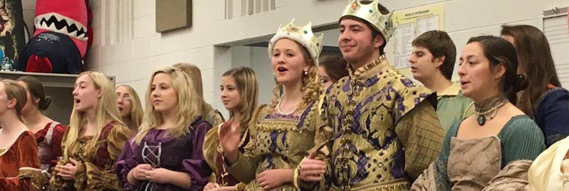 Madrigal singers